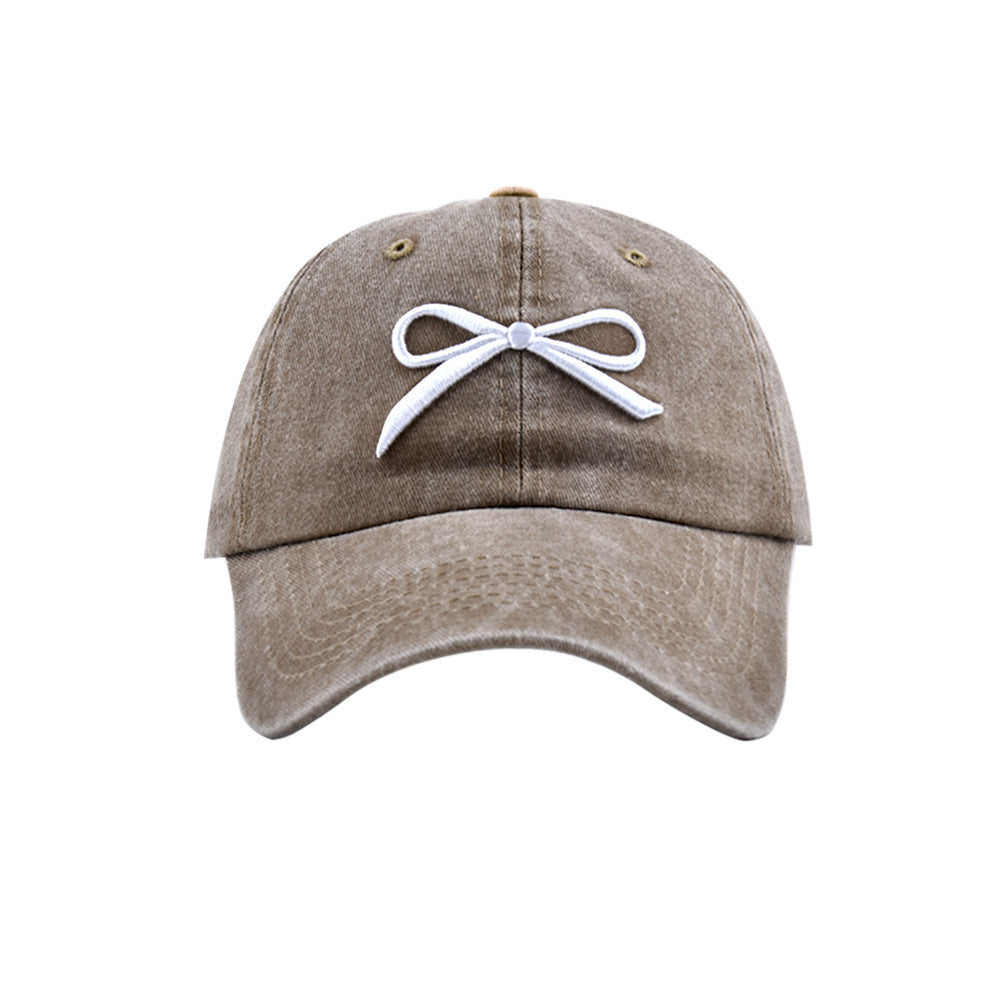 Wholesale Bow Embroidered Baseball Cap